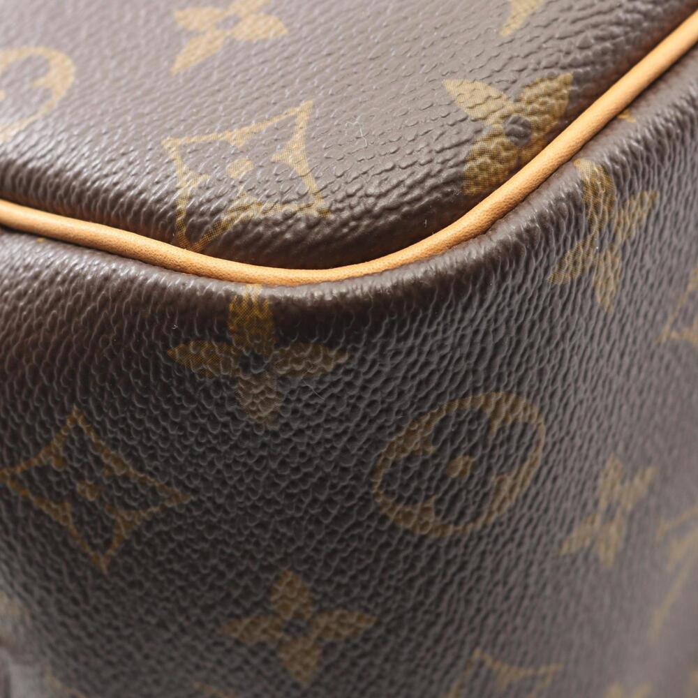LOUIS VUITTON Brown Monogram Leather Deauville Bag - Picture 8 of 11